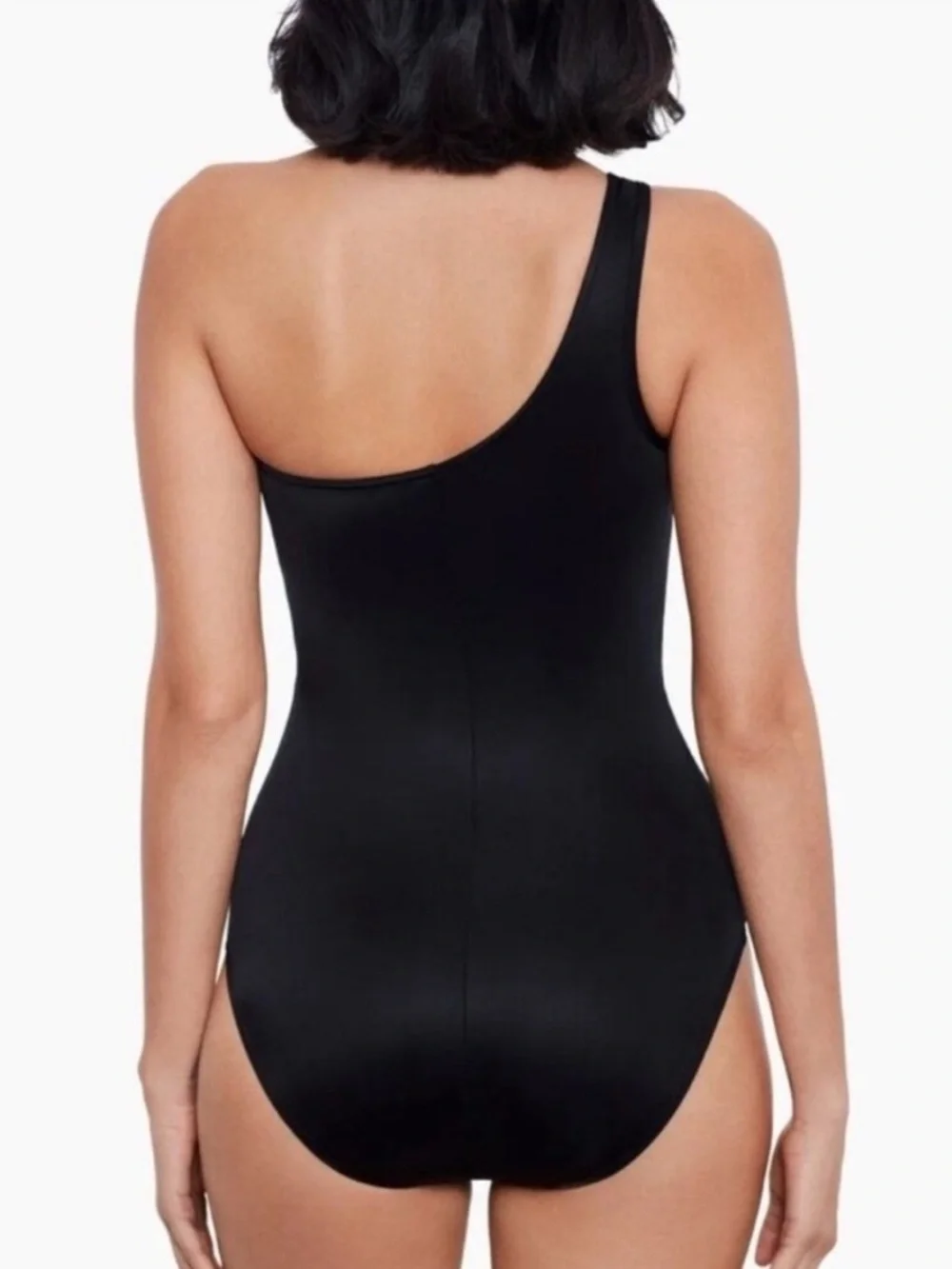 MiracleSuit Jena One-Piece Swimsuit Black Size 8 Vacation Resort Neutral - Picture 3 of 9